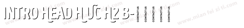 Intro Head H UC H2 B字体转换